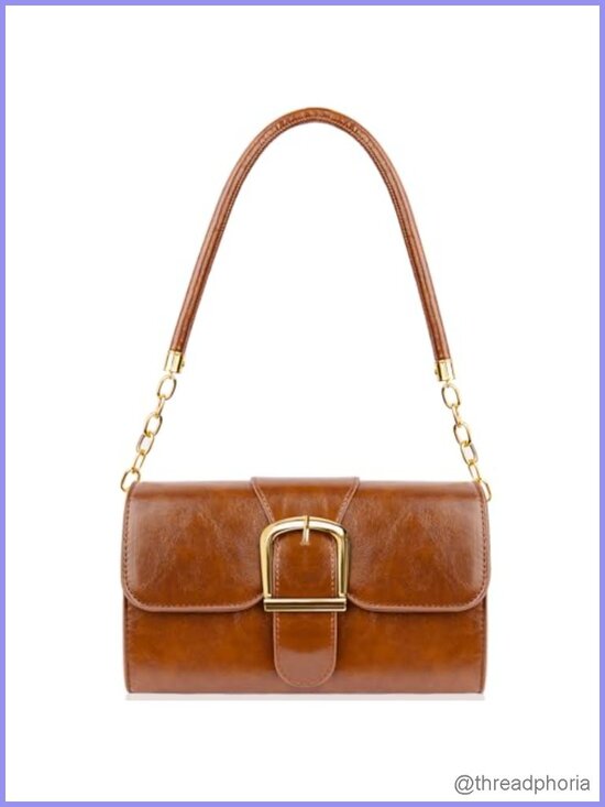 Handbags - Gosect Faux Leather Women's Shoulder Handbag Hobo Tote Purse